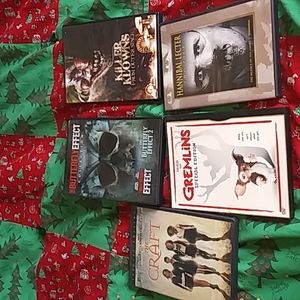 Horror movie lot DVDs